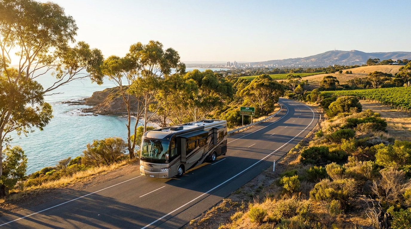 Luxury RV Driving in Adelaide - Scenic Routes 2026